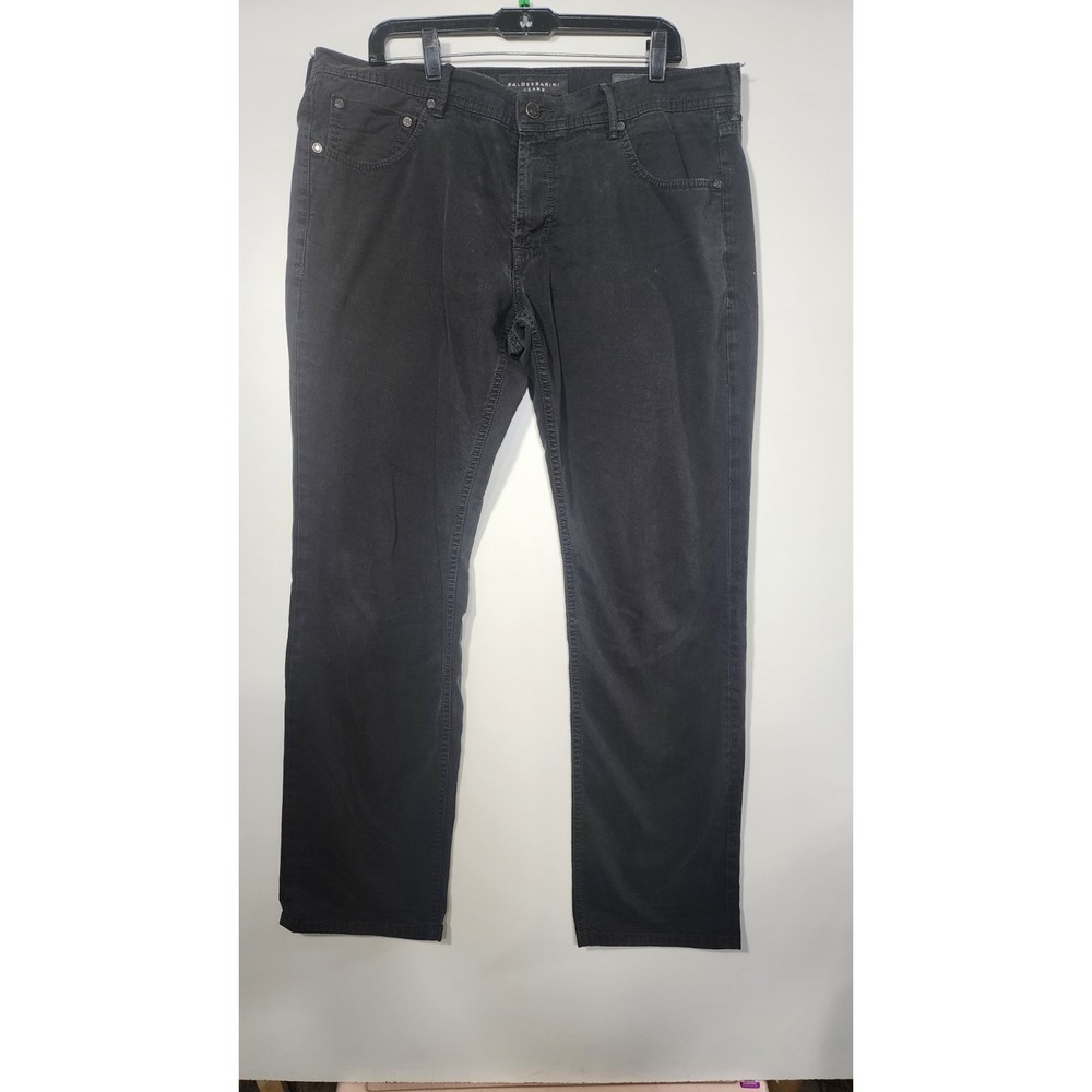 Hugo Boss x Baldessarini Pants Mens 38x30 Red Straight Leg Italy Jeans A11 Black